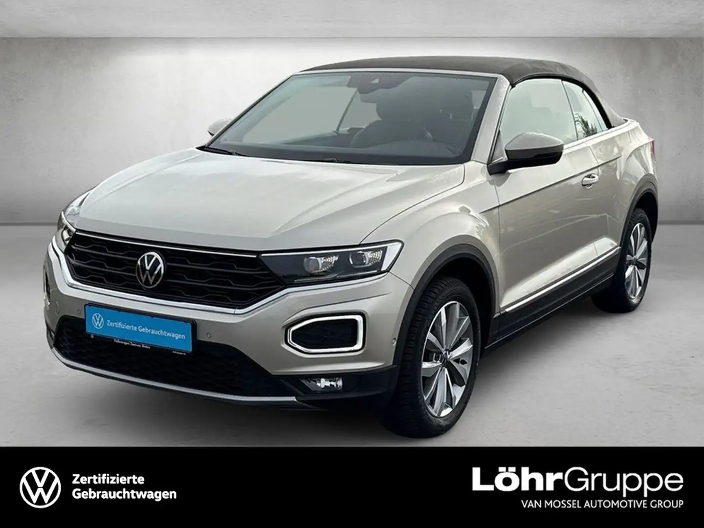 Volkswagen T-Roc Cabriolet 1.0 TSI Style *Navi*Kamera*LED* Silber - 1