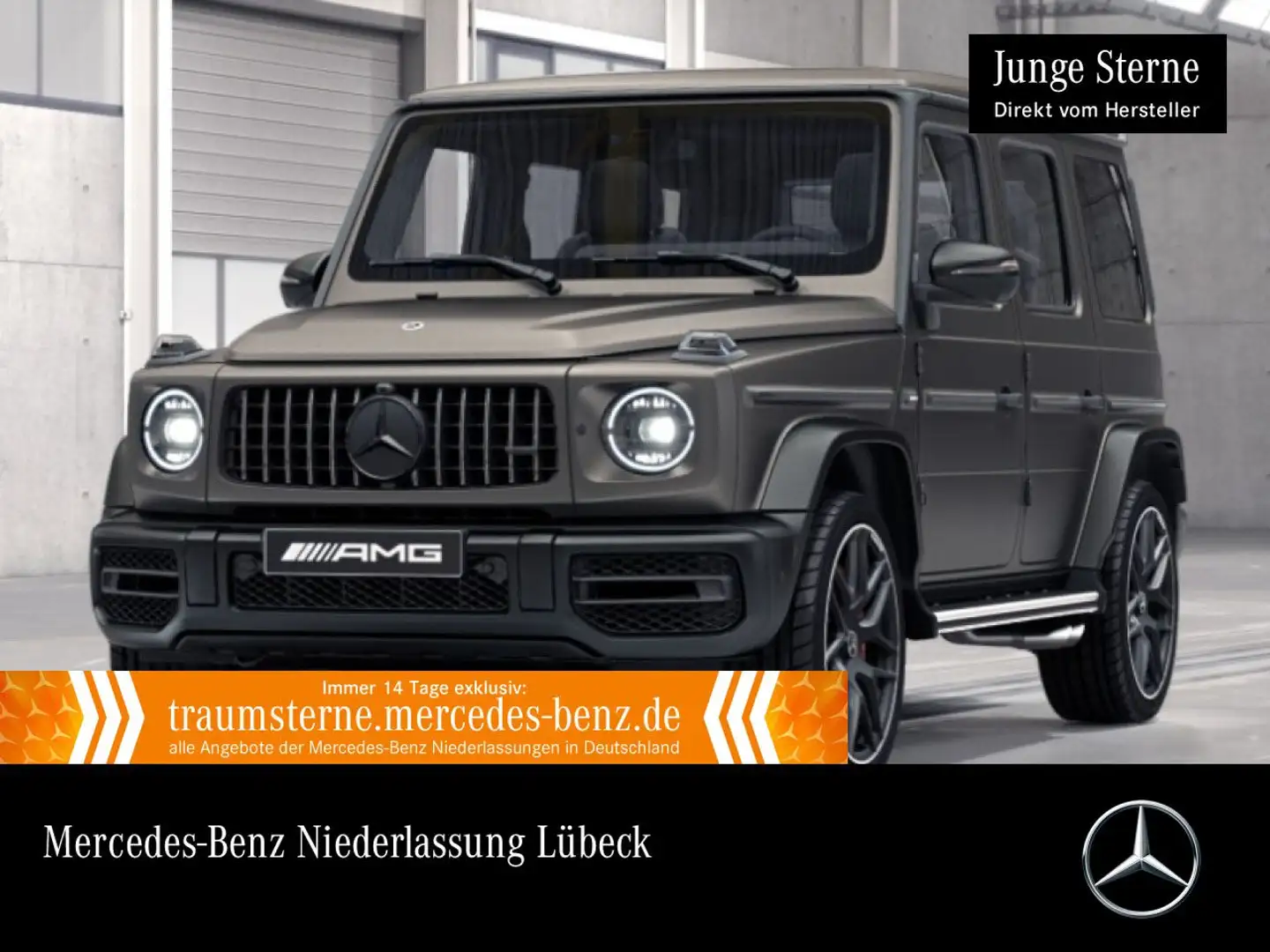 Mercedes-Benz G 63 AMG G 63 NIGHT+DRIVERS+GSD+360+AHK+MULTIBEAM+STHZG+22" Grau - 1