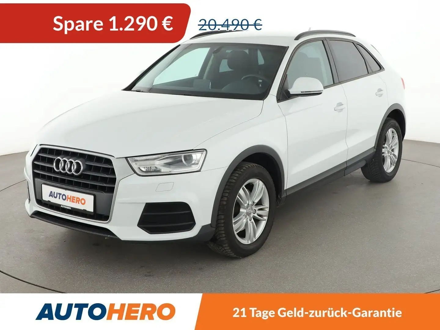 Audi Q3 1.4 TFSI ACT Aut.*NAVI*XENON*TEMPO*PDC*KLIMA* Weiß - 1