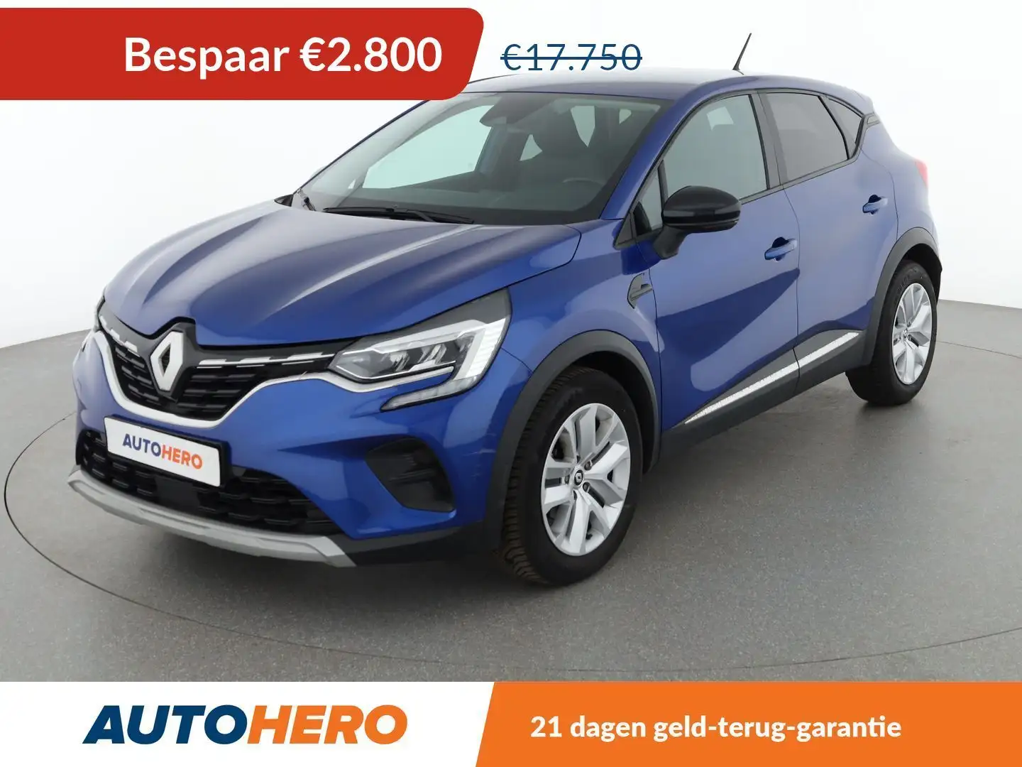 Renault Captur 1.0 TCe Experience Blauw - 1