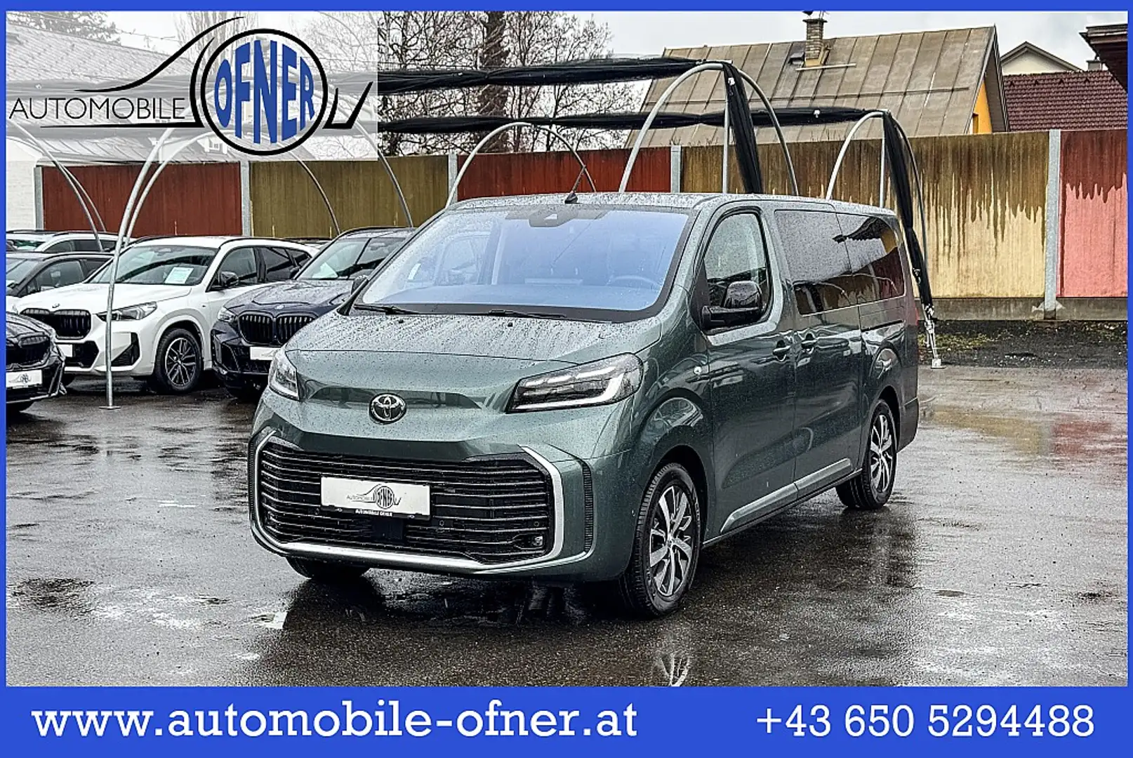 Toyota Proace Verso 2,0 D-4D 180 L2 VIP Aut. 7-Sitze Standhei... Grün - 1