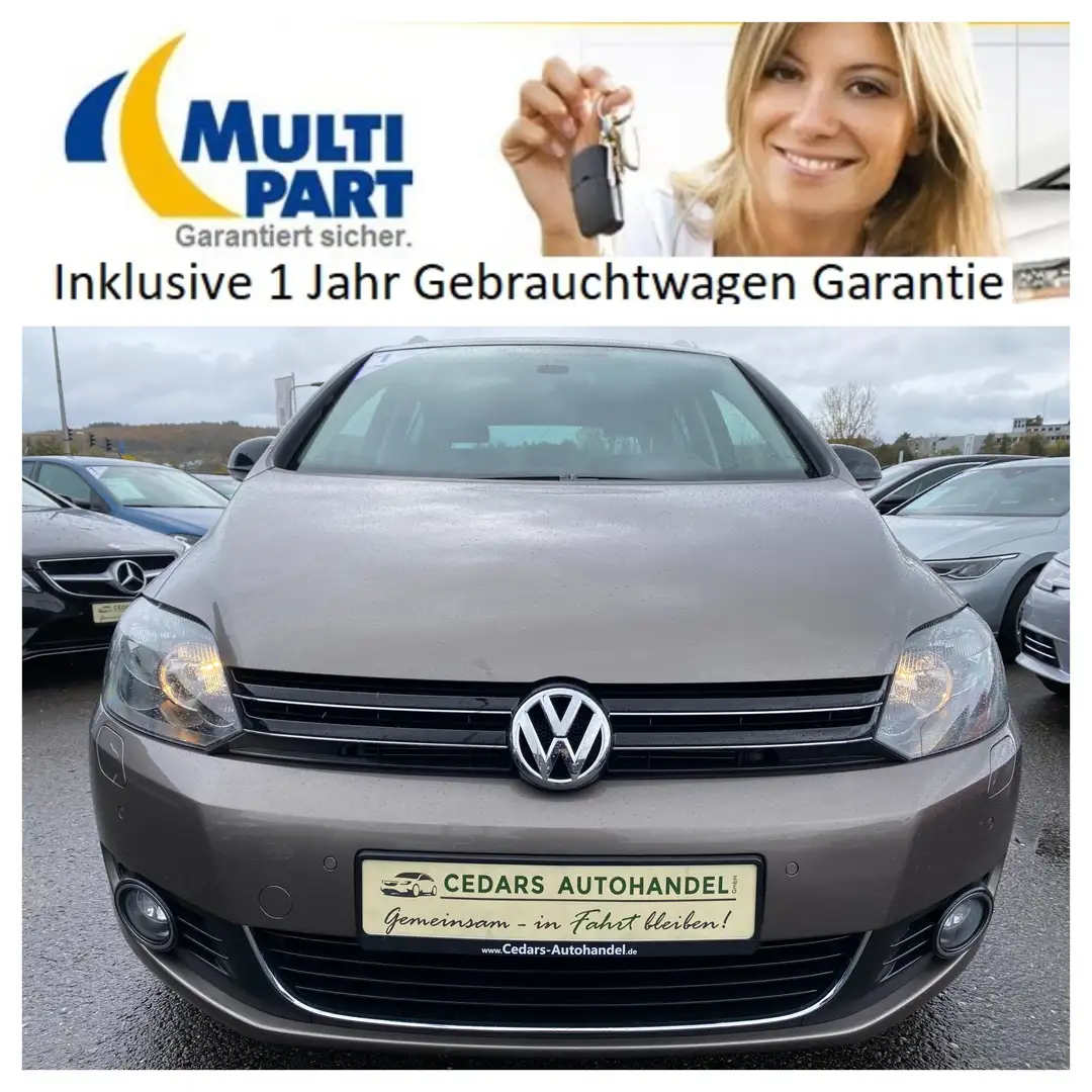 Volkswagen Golf Plus VI 1.4 TSI DSG Style 1.Hand Navi Einparkhilfe Bronze - 2
