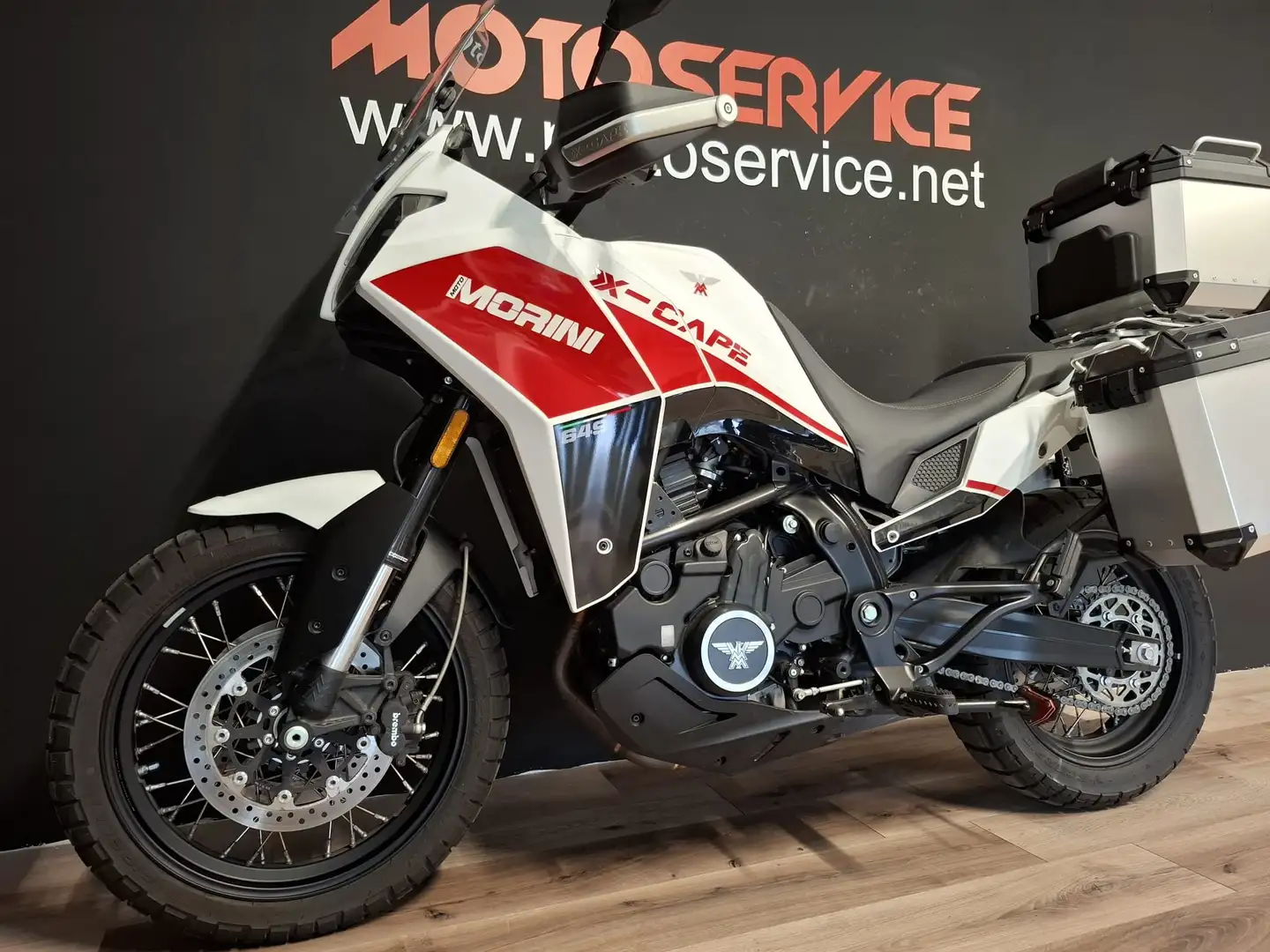 Moto Morini X-Cape 650 Blanc - 2