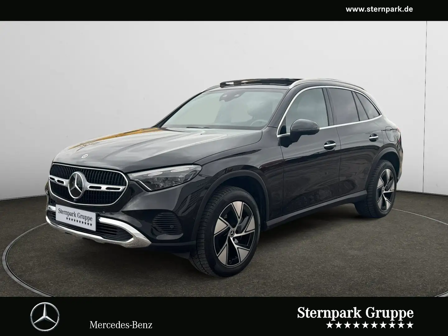 Mercedes-Benz GLC 400 GLC 400 e 4M Distronic+Burmester+AHK+Pano+Memory Schwarz - 1