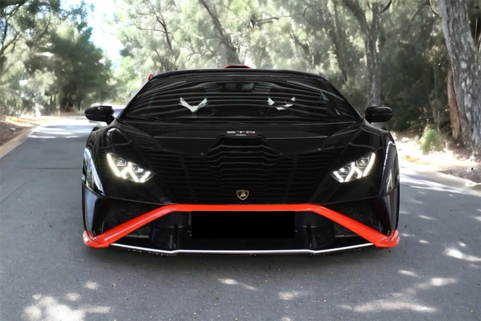 Lamborghini Huracán STO RWD Fekete - 1