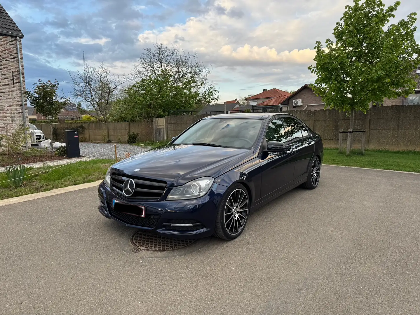 Mercedes-Benz C 220 full option Bleu - 1
