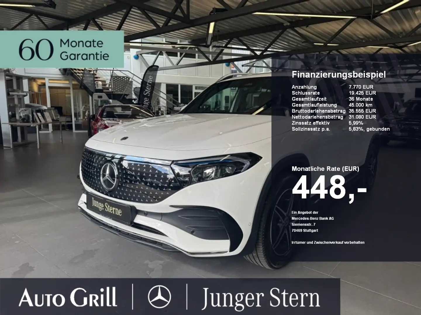 Mercedes-Benz EQB 300 4M AMG Advanced Distronic on Demand Wit - 1