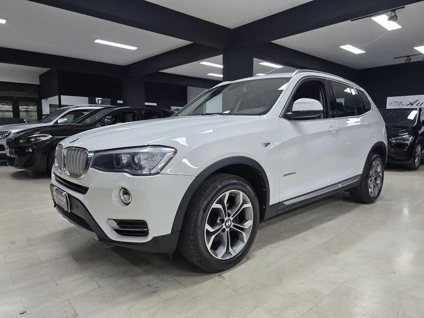 BMW X3 X3 F25 LCI 2014 xdrive20d Xline auto Blanc - 1