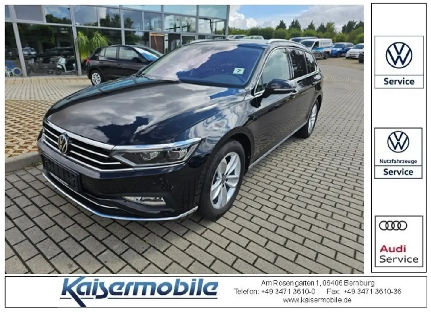 Volkswagen Passat Variant 2.0 TDI +Elegance+NAVI+LED+AHZV+ KLIMA LED ALU Nero - 1