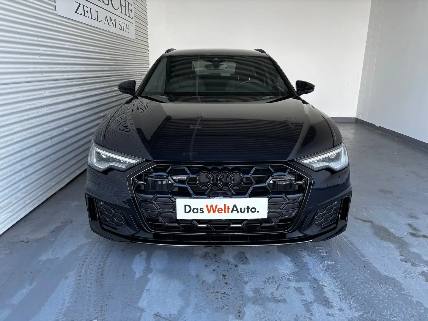 Audi A6 40 TDI quattro S line Blau - 2