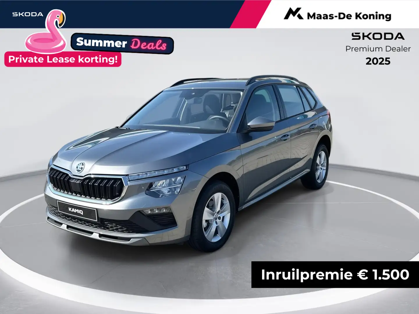 Skoda Kamiq Selection 1.0 TSI 85 kW / 115 PK SUV 6 versn. Hand Grijs - 1