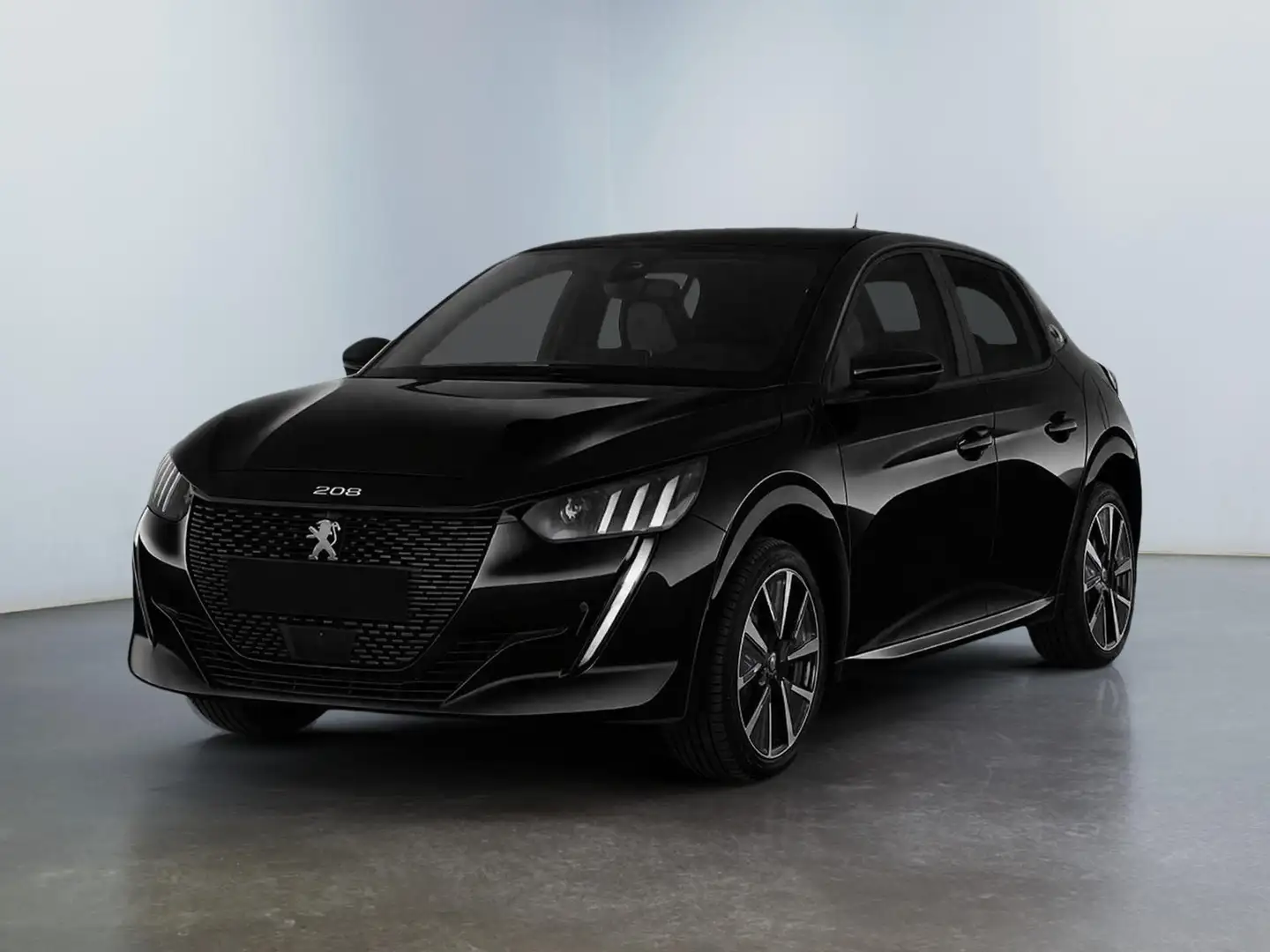 Peugeot e-208 Prestige 54kWh 156PS/115kW 432km WLTP +16"Noma ... Schwarz - 1