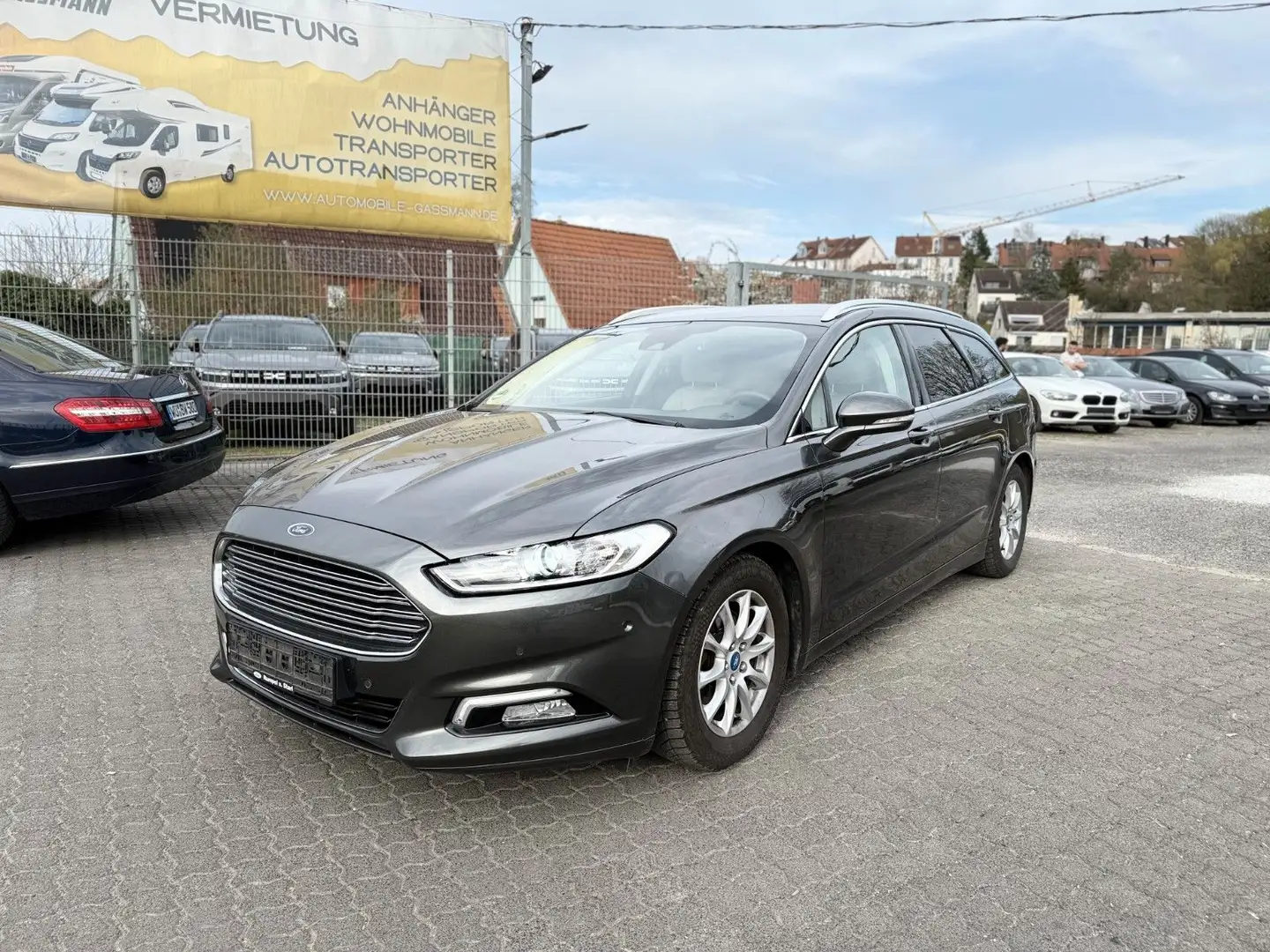 Ford Mondeo Turnier Titanium Navi RFK Leder Klimaaut. Gris - 1