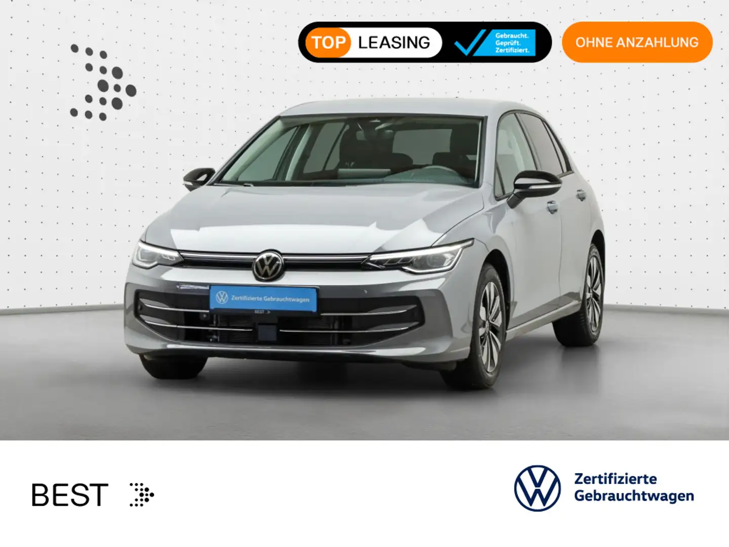 Volkswagen Golf VIII 2.0 TDI DSG GOAL*LED*AHK*KAMERA*NAVI*P Grau - 1