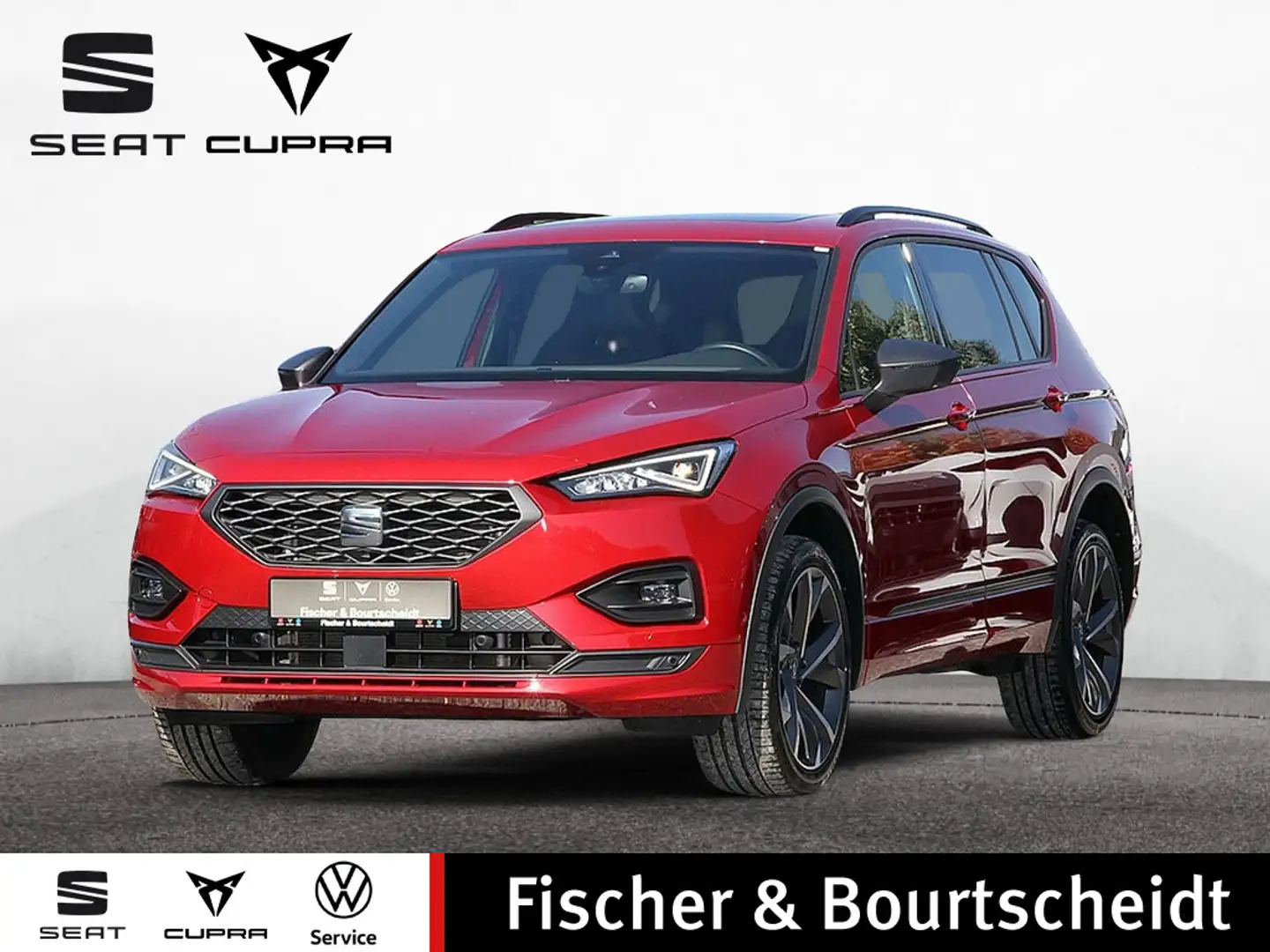 SEAT Tarraco 2.0 TDI FR DSG NAVI PANO AHK BEATS 20 Rot - 1