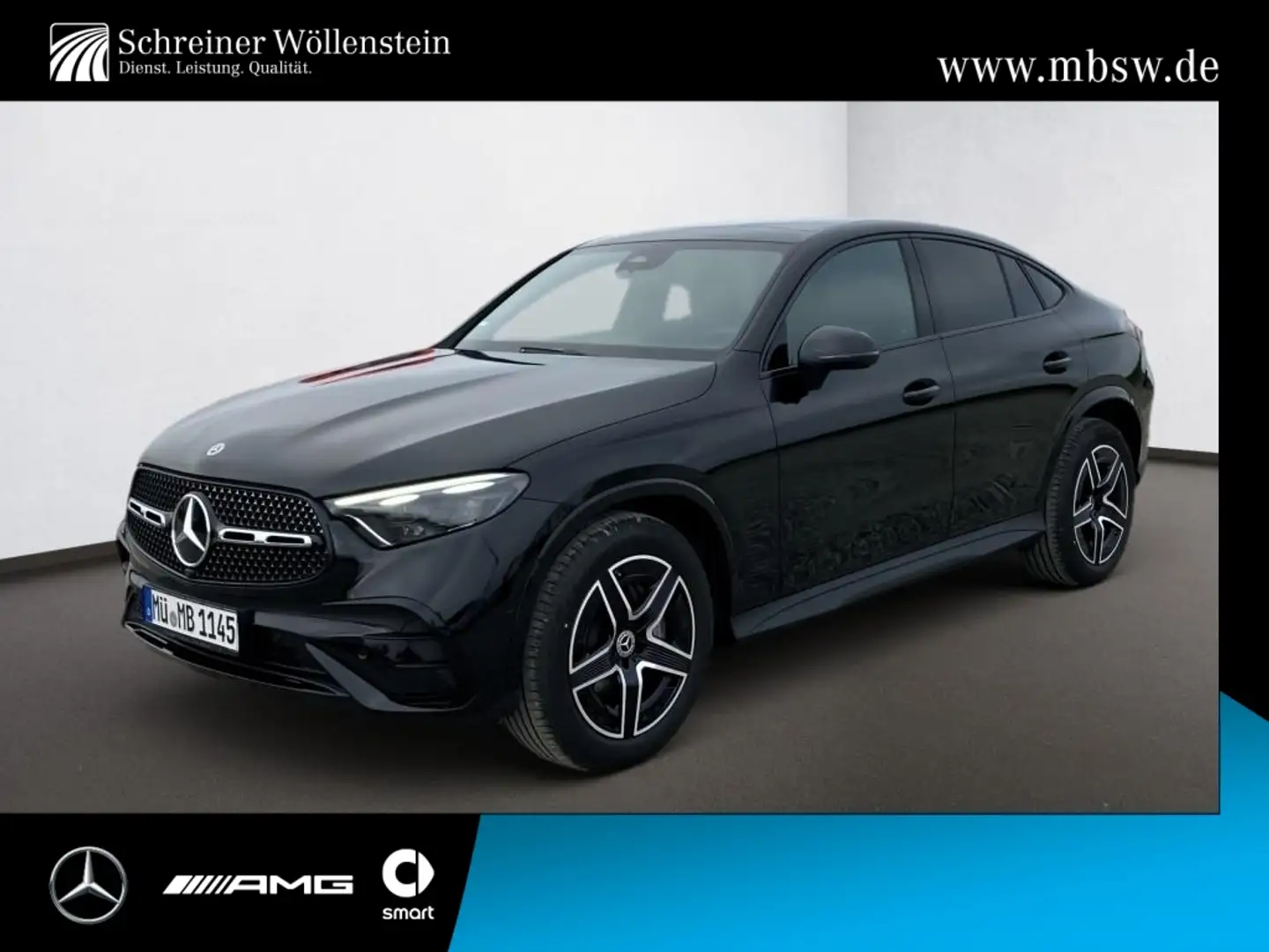 Mercedes-Benz GLC 300 d 4m C AMG*Night*AHK*Pano*Dig-Light*360° Nero - 1