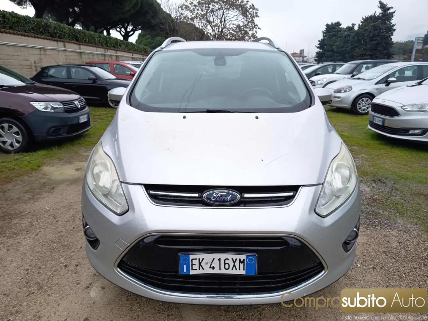 Ford C-Max 7 Posti 1.6 TDCi 115CV Titanium Grigio - 1