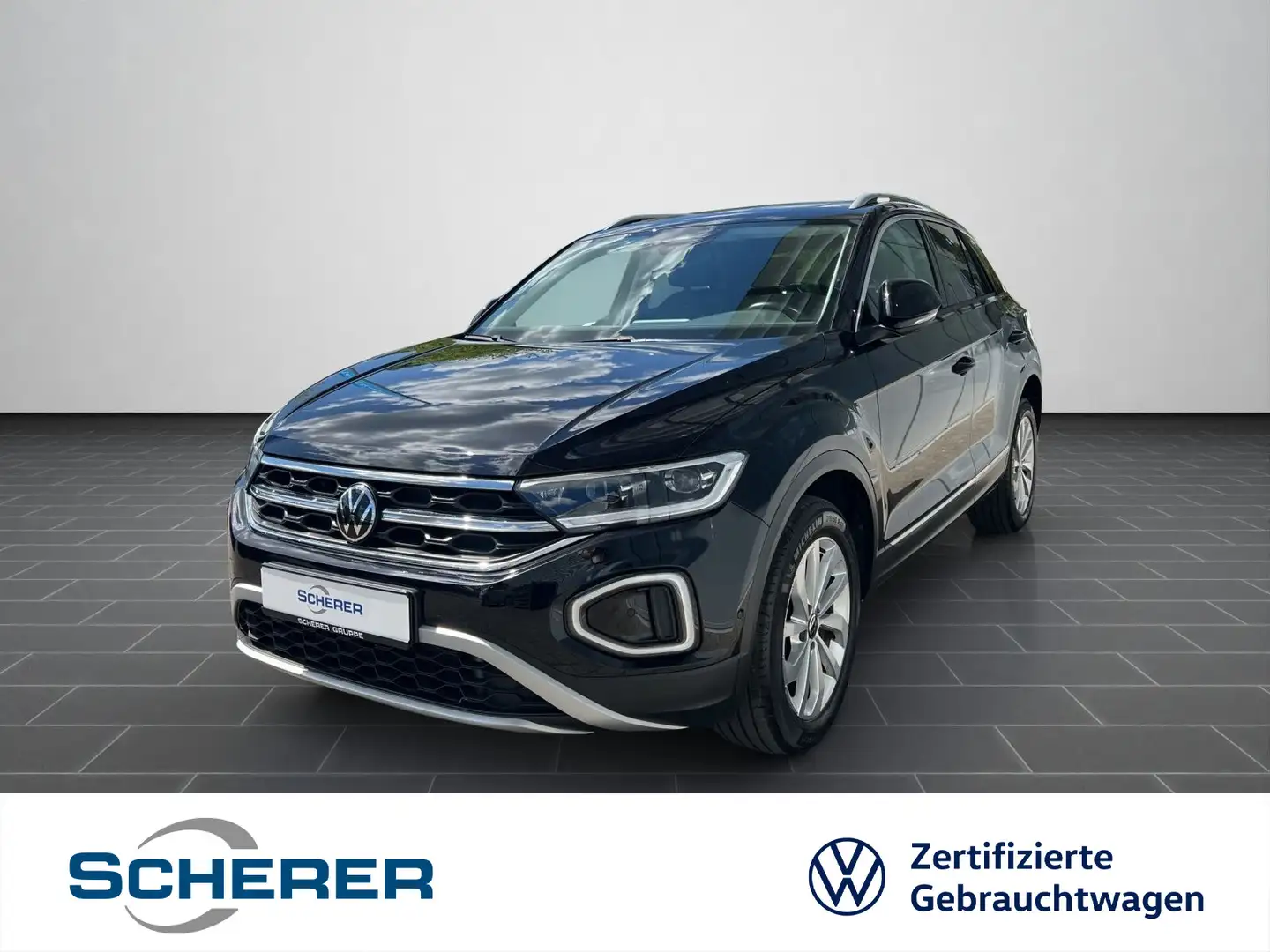 Volkswagen T-Roc 2.0 TDI Style DSG ACC CARPLAY LED NAVI PAN Schwarz - 1