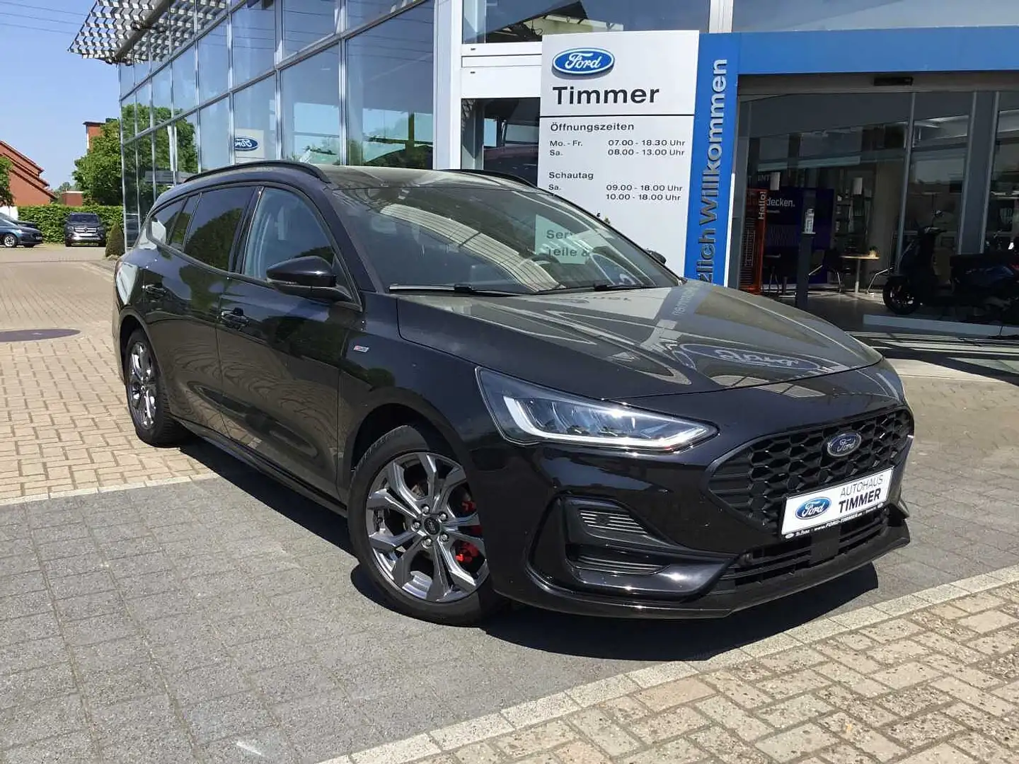 Ford Focus Turnier 1.0 EcoBoost Hybrid ST-LINE Schwarz - 2