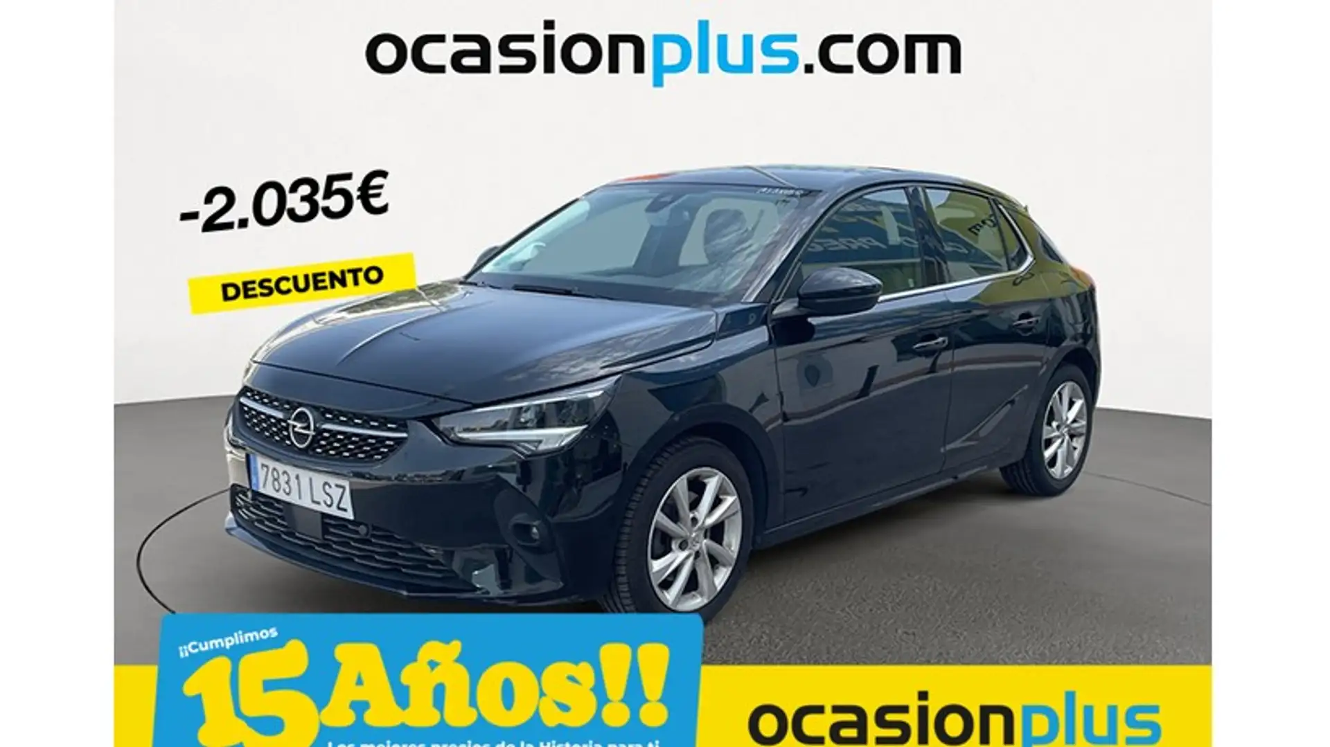 Opel Corsa 1.2T XHT S/S Elegance AT8 100 Noir - 1