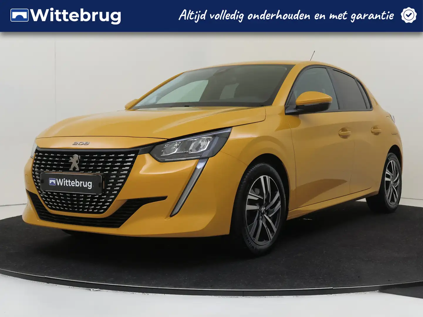 Peugeot 208 1.2 100PK PureTech Allure Keyless | Parkeerhulp | Geel - 1