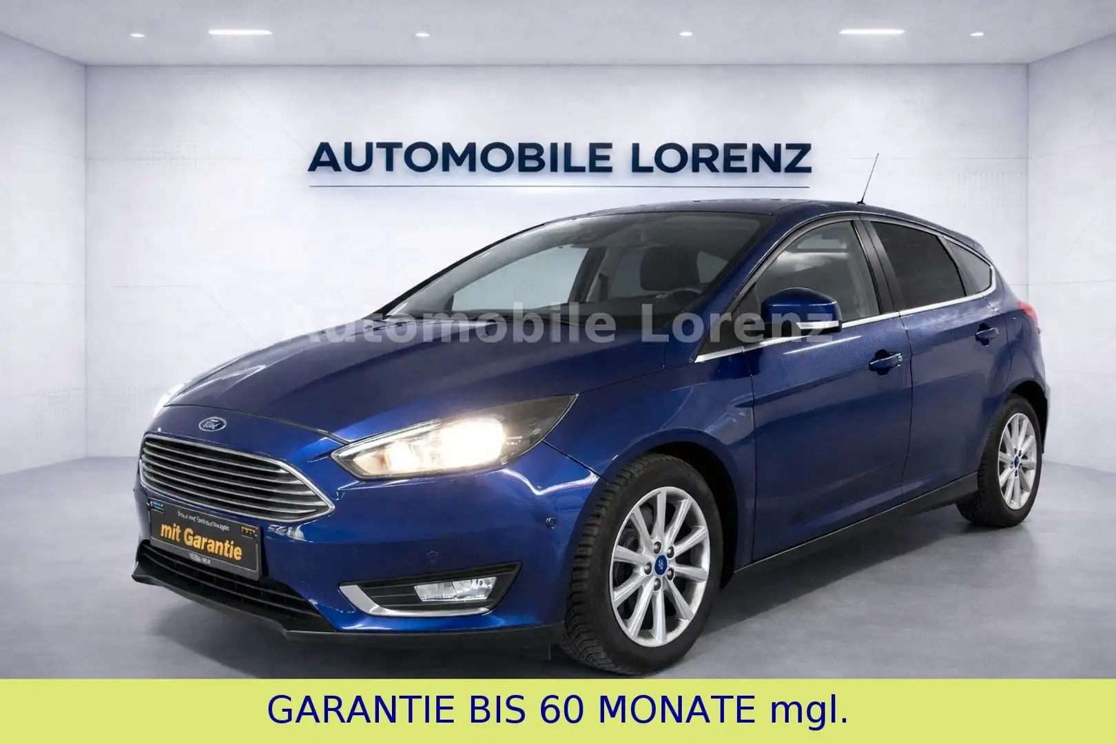Ford Focus FOCUS TITANIUM  AUTOMATIK / NAVIGATION / SHZ Blau - 2