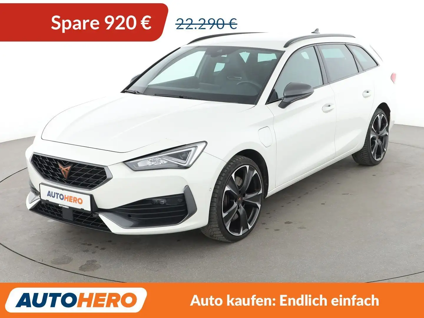 SEAT Leon 1.4 e-HYBRID Aut.*NAVI*CAM*LED*ACC*SHZ* Weiß - 1
