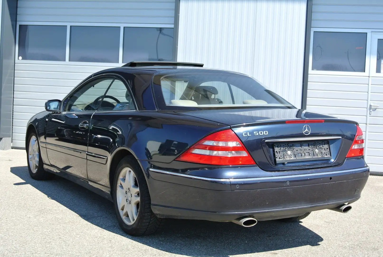 Mercedes-Benz CL 500 Aut.   LEDER * el. Schiebedach * XENON * Bleu - 2