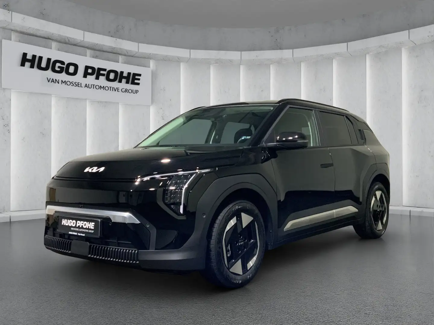 Kia EV3 Earth 58 kWh 150 kW Frontantrieb Sports Utility Ve Zwart - 1