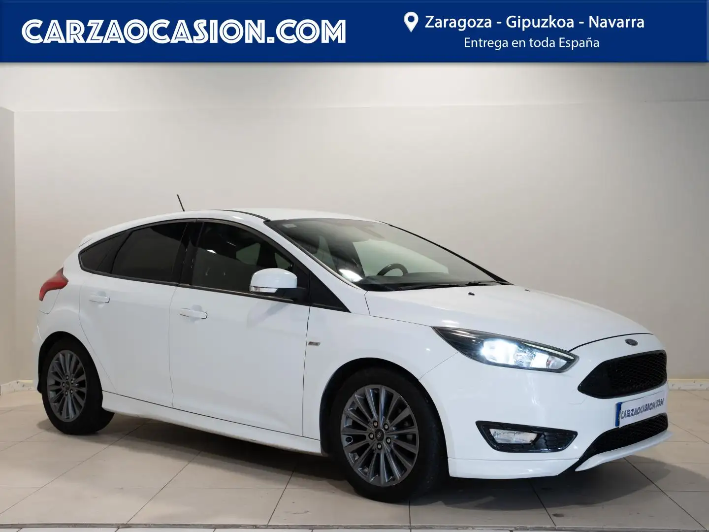 Ford Focus 1.0 Ecoboost Auto-S&S ST-Line 125 Blanco - 1