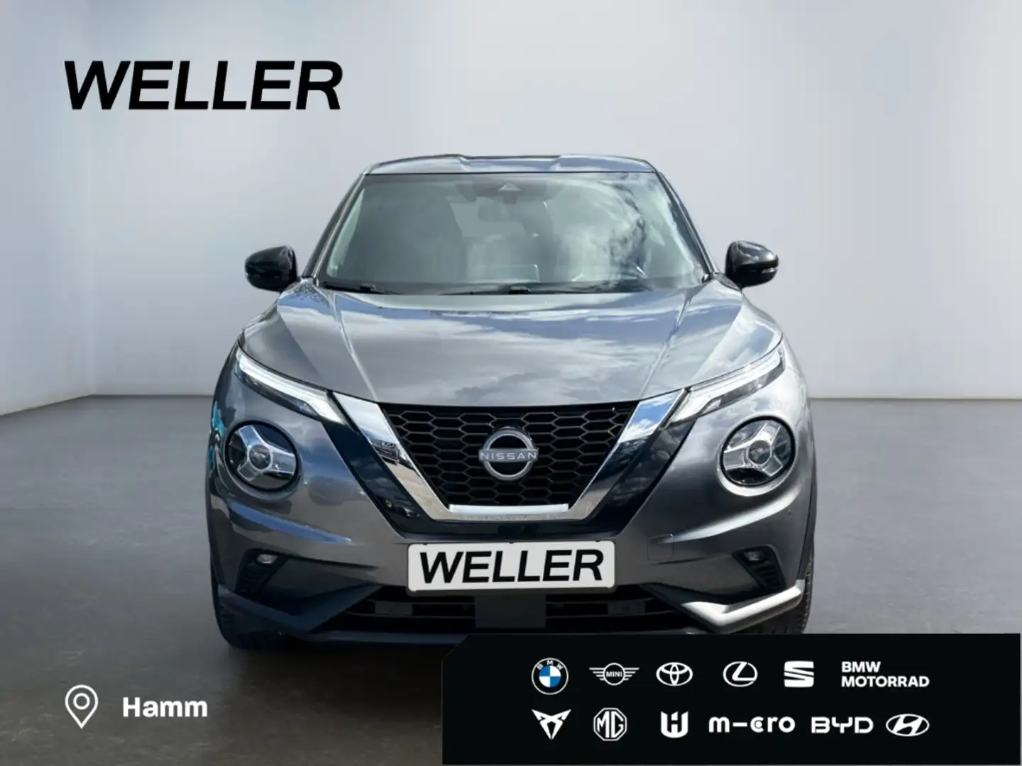 Nissan Juke 1.0 DIG-T N-Connecta *LED*hzb Front*SHZ*CAM* Grigio - 2