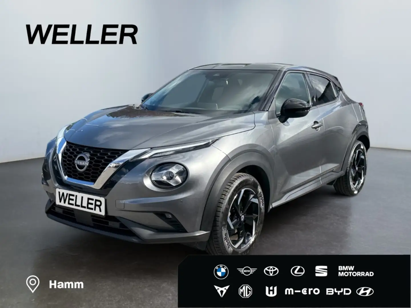 Nissan Juke 1.0 DIG-T N-Connecta *LED*hzb Front*SHZ*CAM* Grigio - 1