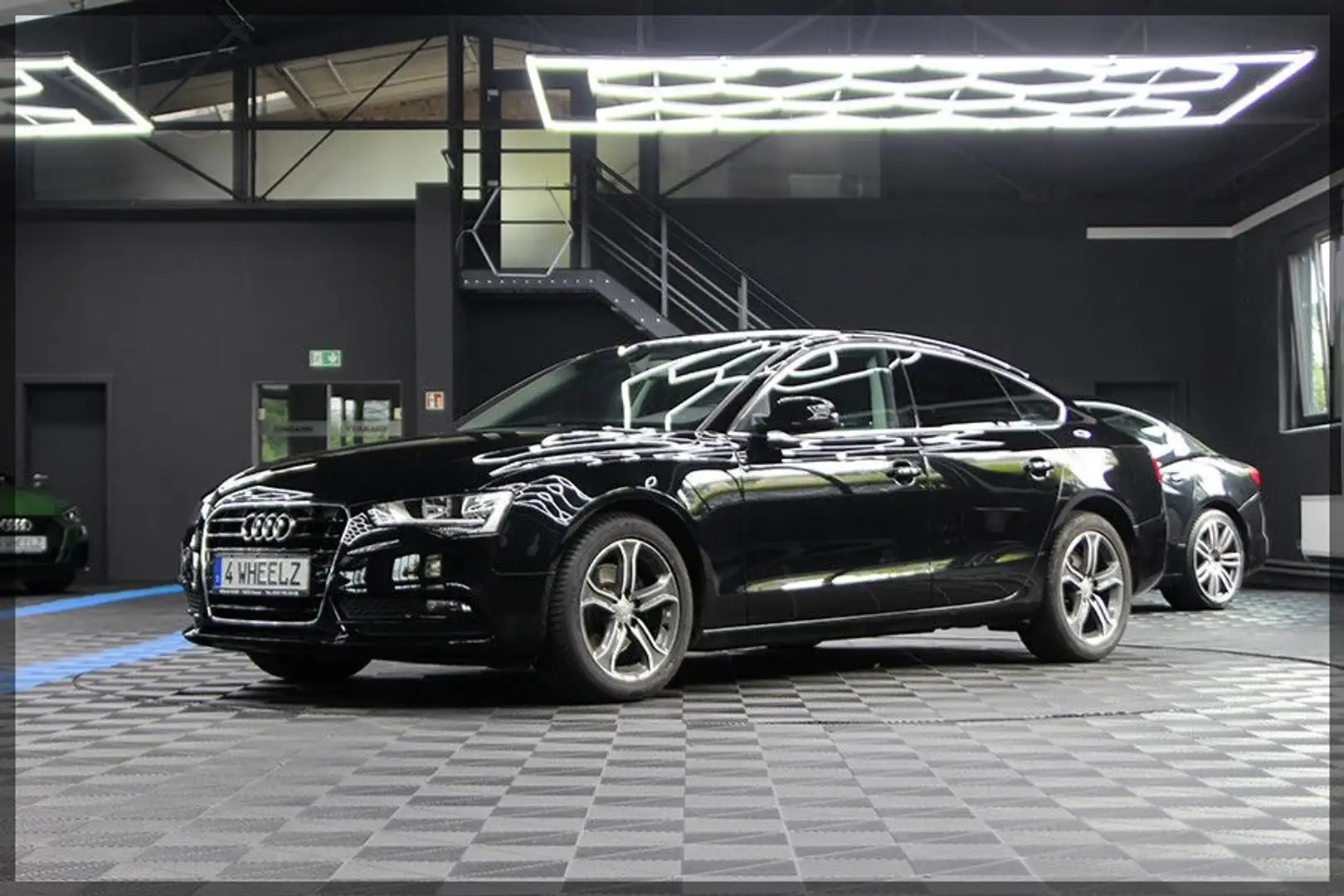 Audi A5 1.8 TFSI Sportback KEYLESS GO / PDC / SITZHEI Negro - 2