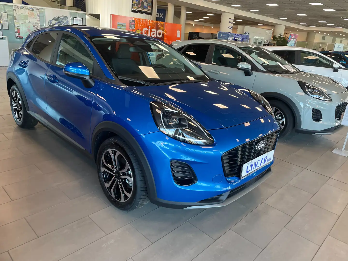 Ford Puma 1.0 HYBRID C.POWERSCHIFT 7R. TITANIUM Blu/Azzurro - 2