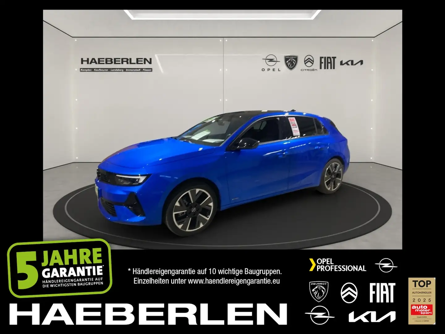 Opel Astra L GS Electric Navi*Schiebedach*360Kamera Blu/Azzurro - 1