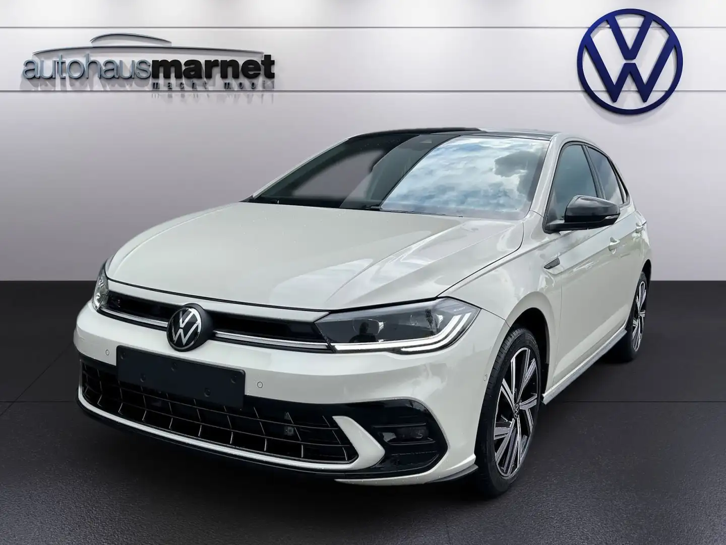 Volkswagen Polo 1.0 TSI DSG R-Line IQ LIGHT*17Z*NAV*APP*DAB Gris - 2