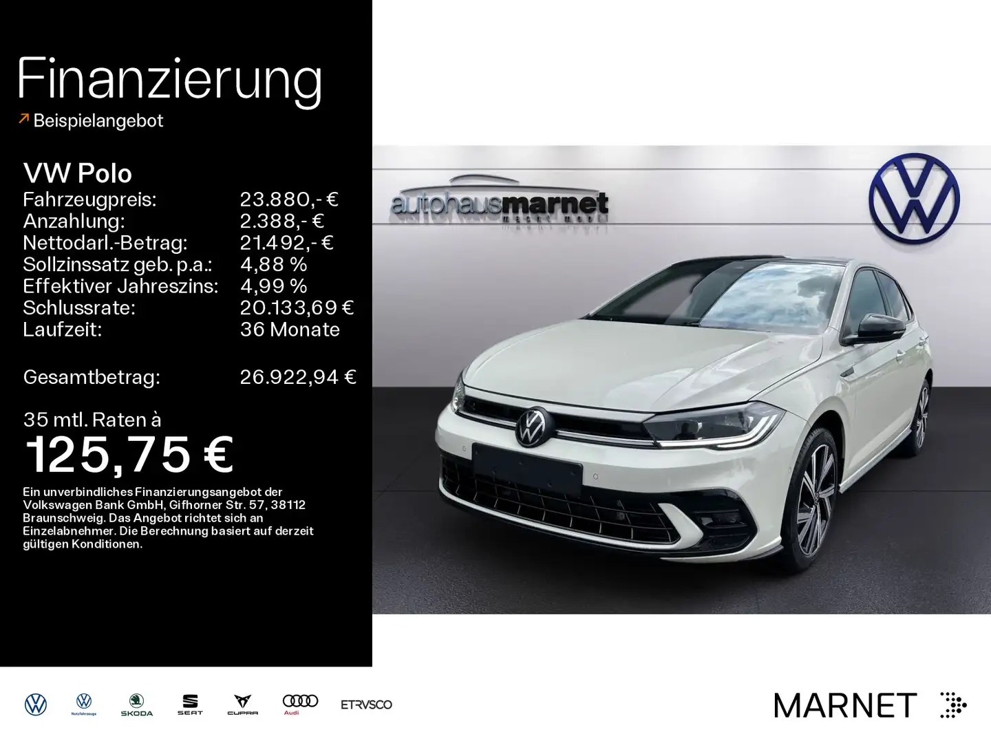 Volkswagen Polo 1.0 TSI DSG R-Line IQ LIGHT*17Z*NAV*APP*DAB Gris - 1