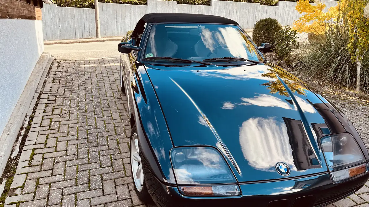 BMW Z1 Traumschwarz mit Sportsitze Camouflage/Nepomuk Leder, foto 1