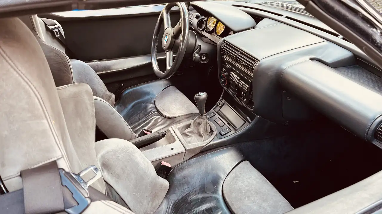 BMW Z1 Traumschwarz mit Sportsitze Camouflage/Nepomuk Leder, foto 10