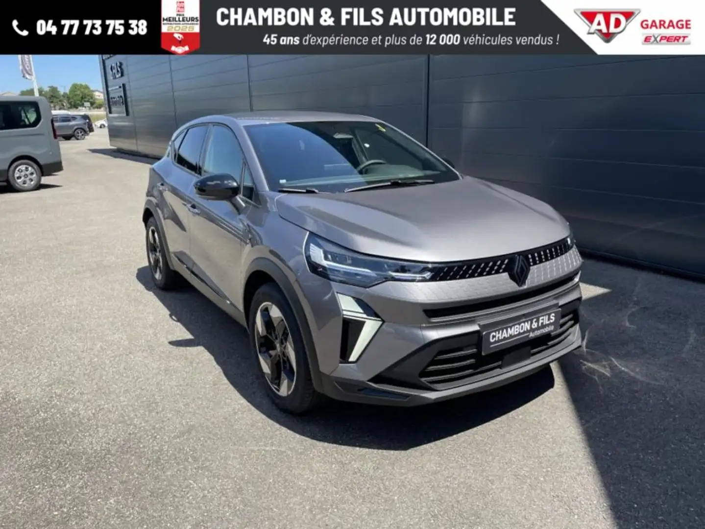 Renault Captur mild hybrid 140 Techno Grijs - 1
