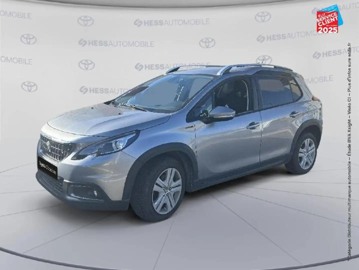 Peugeot 2008 1.2 PureTech 130ch E6.c Signature S/S Gris - 1