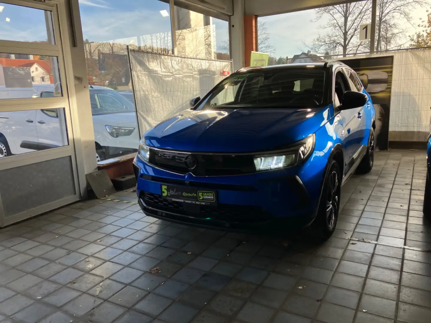 Opel Grandland 1.5D Fin. ab 2,99% Navi,Lenkradheizung Blau - 2