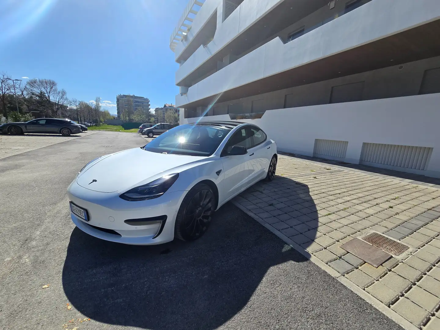 Tesla Model 3 Model 3 Performance Dual Motor awd Bianco - 2