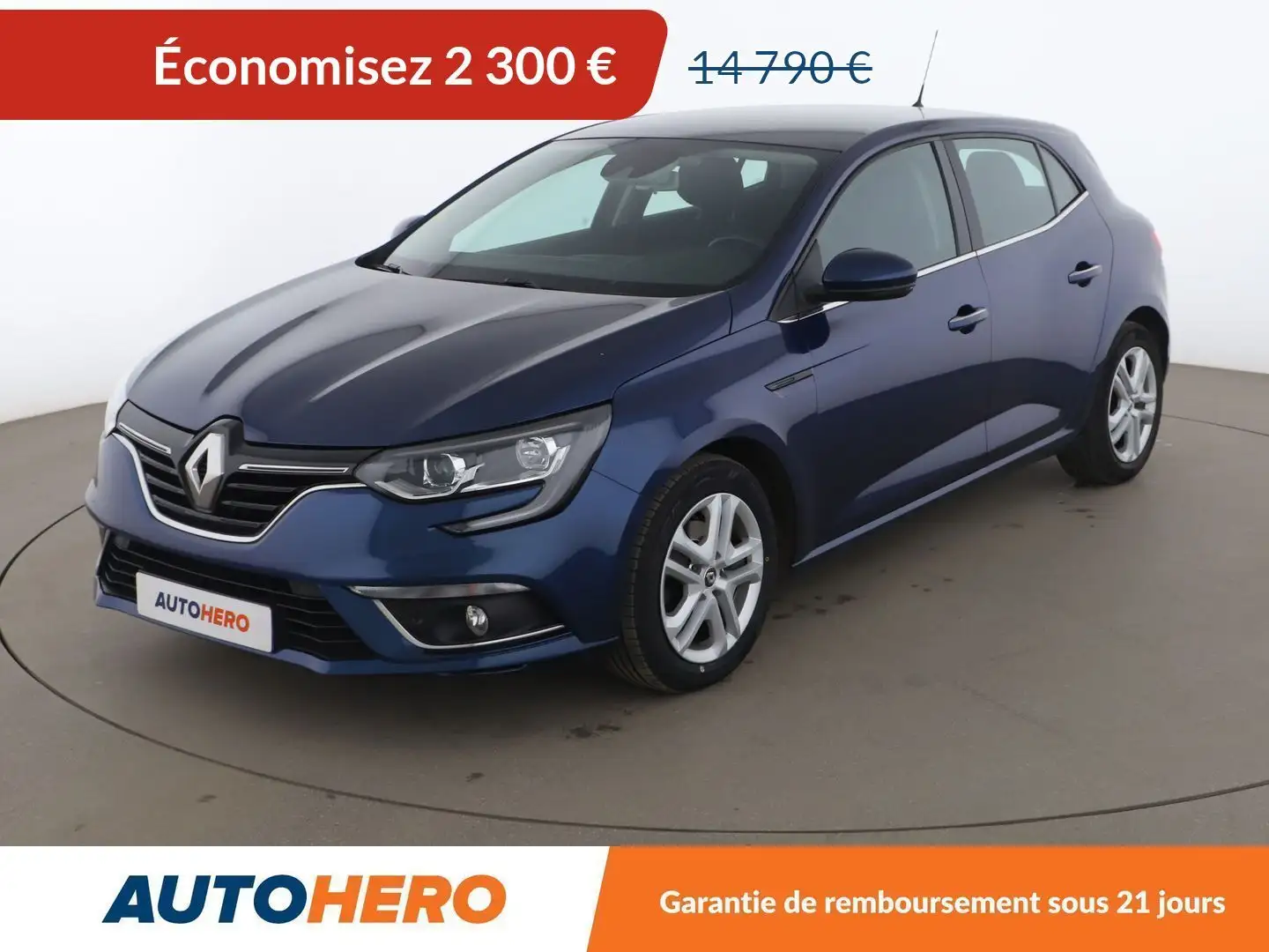 Renault Megane 1.5 dCi Blue Business EDC Bleu - 1