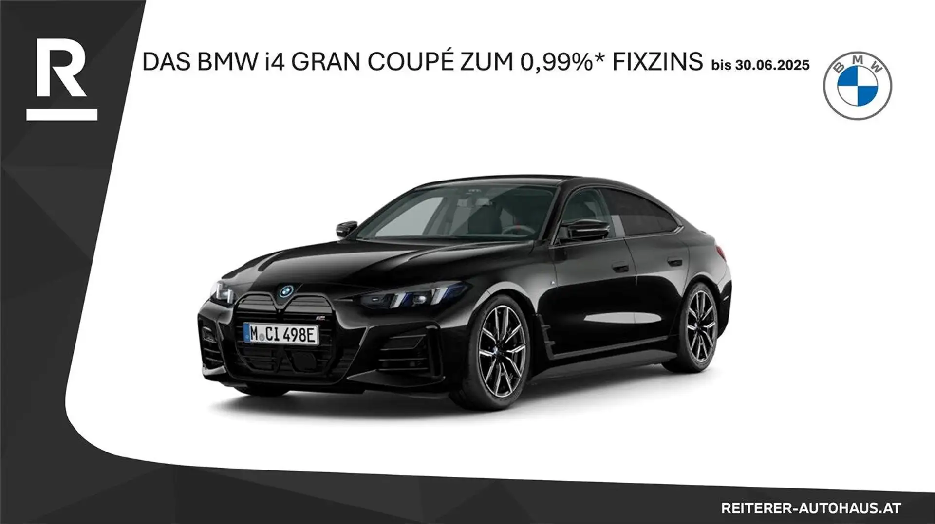 BMW i4 Gran Coupe xDrive M50 *SOFORT VERFÜGBAR* Schwarz - 1