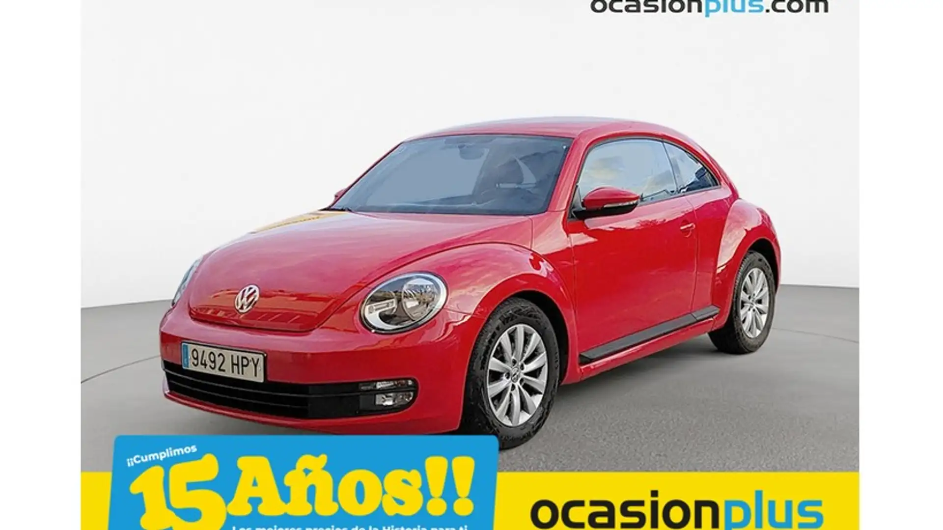 Volkswagen Beetle 1.6TDI Beetlemanía 105 Rojo - 1