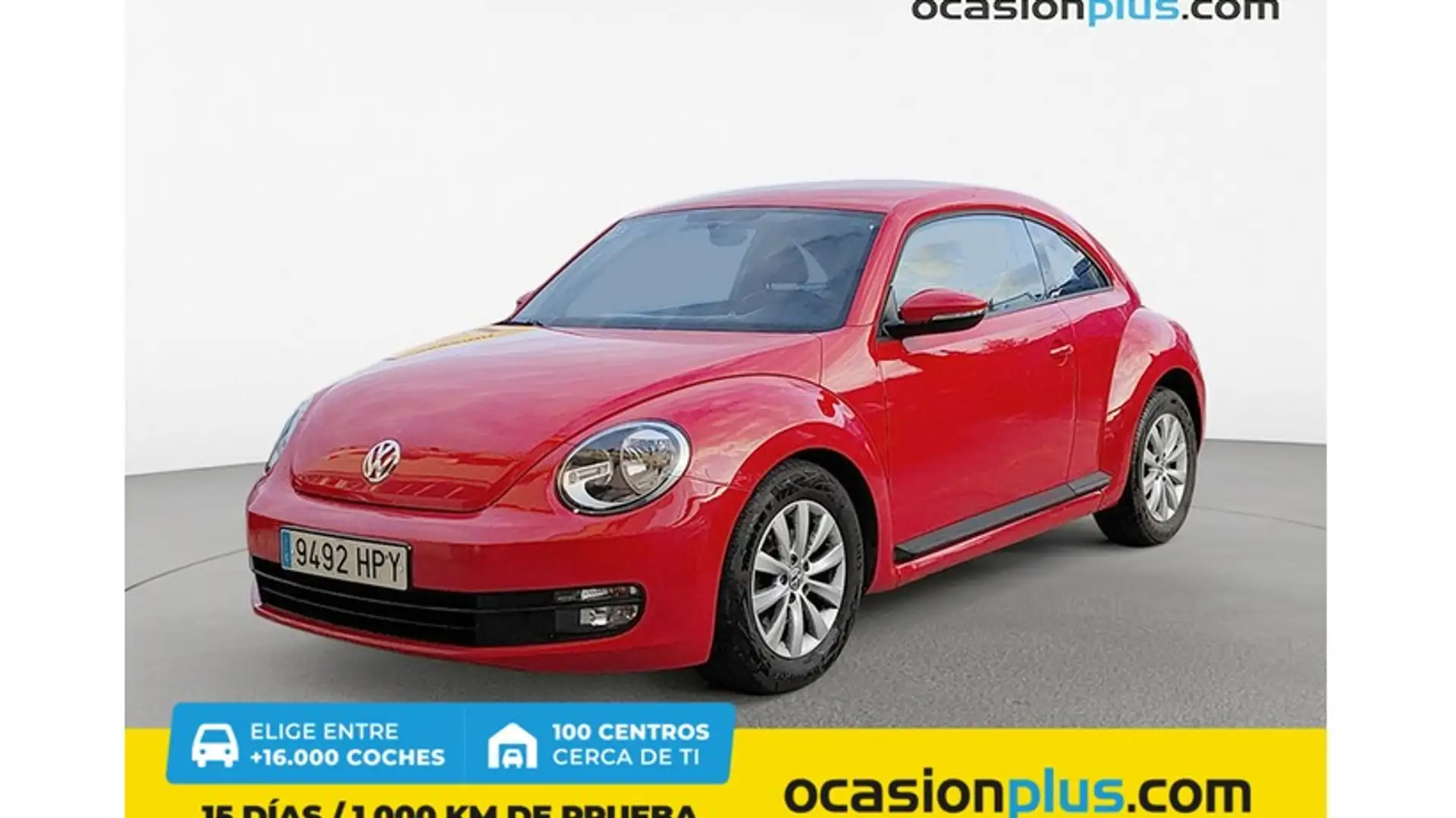 Volkswagen Beetle 1.6TDI Beetlemanía 105 Rojo - 1