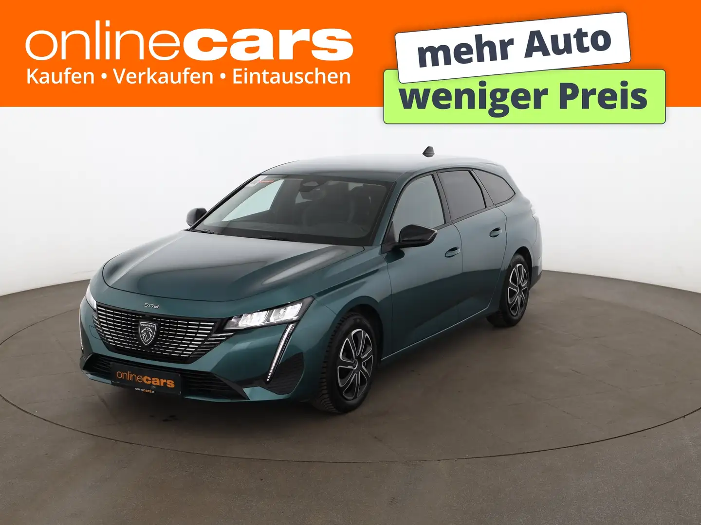 Peugeot 308 1.5 BlueHDi 130 SW Allure Aut LED AHK SITZHZG Blau - 1