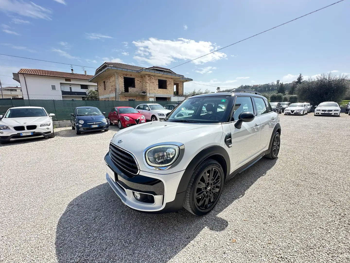 MINI Cooper D Countryman 150 cv 96.792 km automatica / pelle Blanco - 2