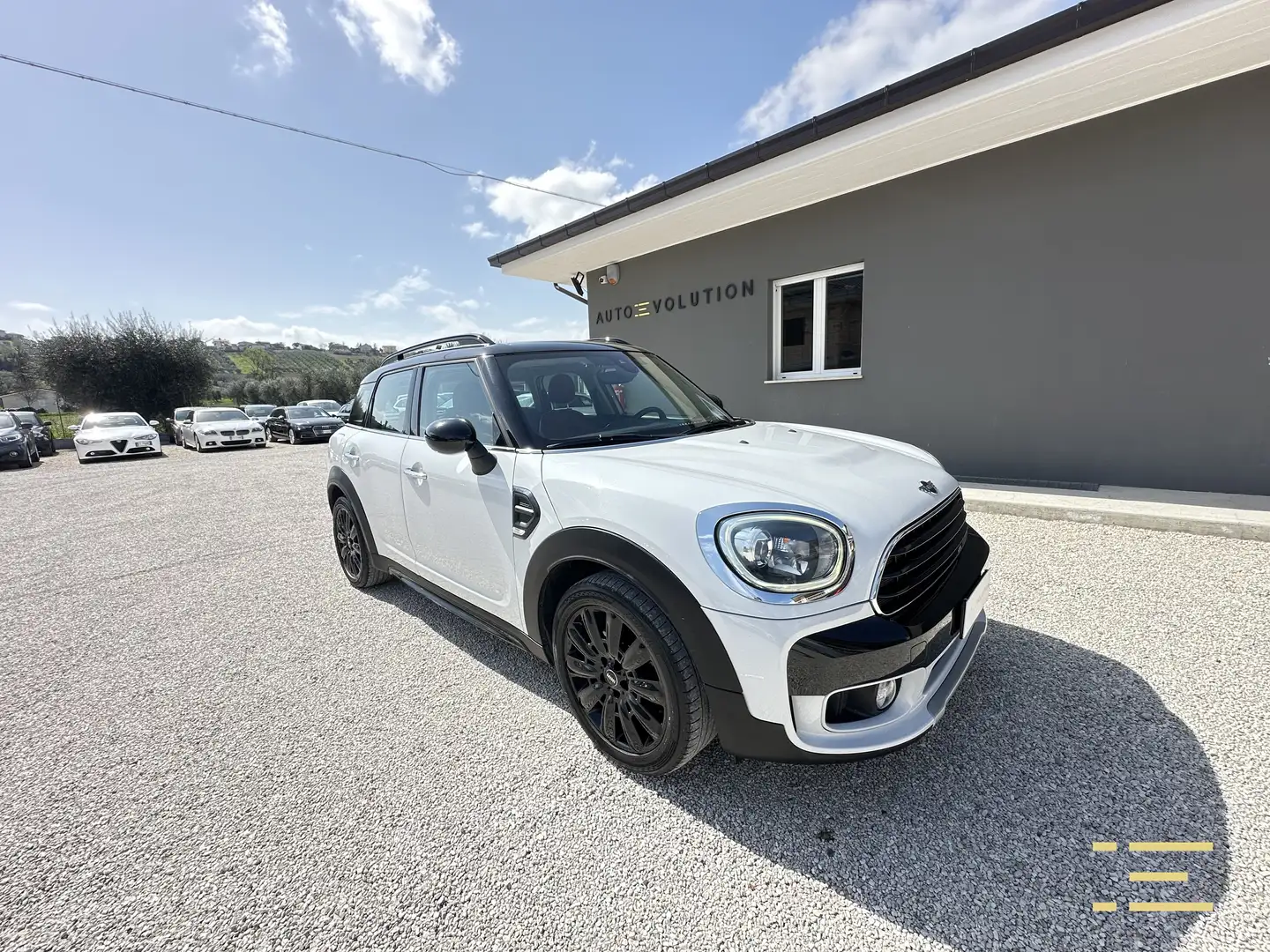 MINI Cooper D Countryman 150 cv 96.792 km automatica / pelle Blanco - 1